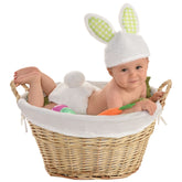 Infant Bunny Costume Accessory Kit with Hat & Tail for Easter